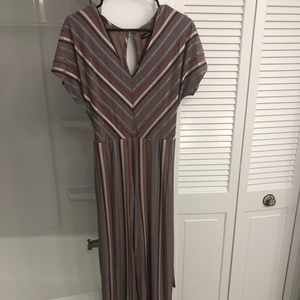 Stripped Jumpsuit